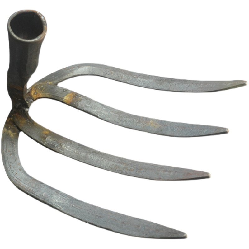 耙子农具多功能钢扒子铁耙子小耙子搂草松土种菜园林工具四齿钉耙,淘宝优惠券,粉丝福利购,淘宝优惠卷