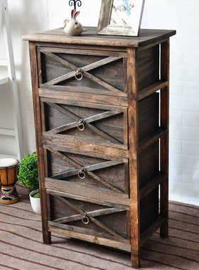 户外森系婚庆婚礼道具p摆件抽屉桌子木框复古收纳箱迎宾区舞台桌