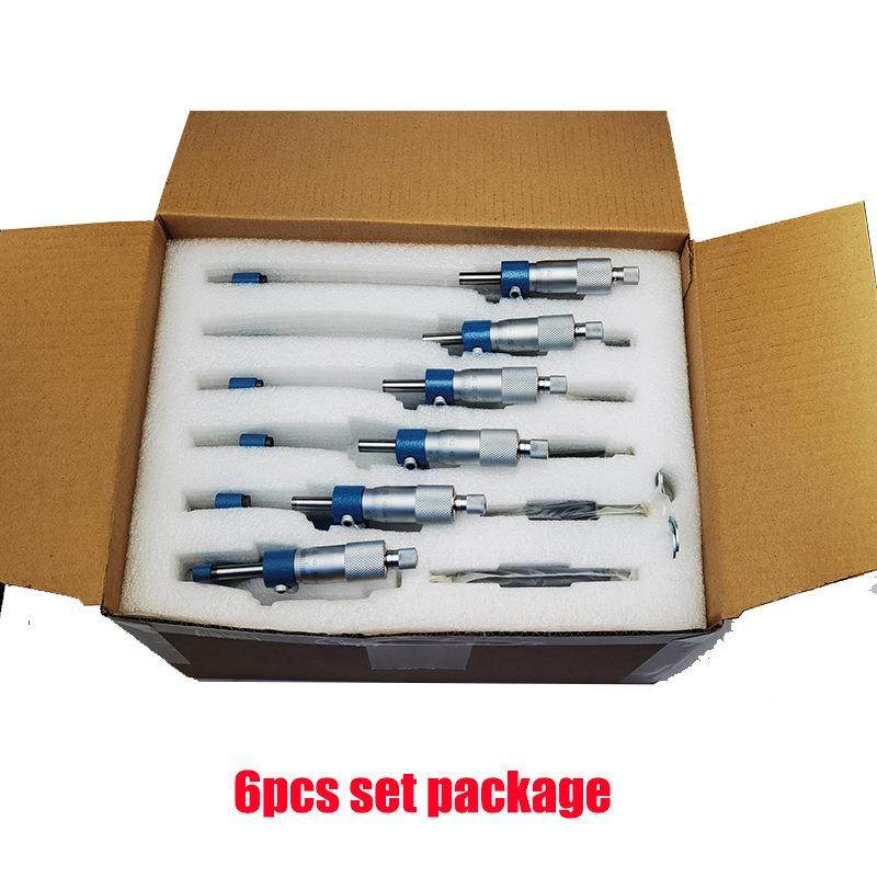 外径千分尺套装螺旋测微器3件/4件/6件套公制英制千分尺外径测量,淘宝优惠券,粉丝福利购,淘宝优惠卷