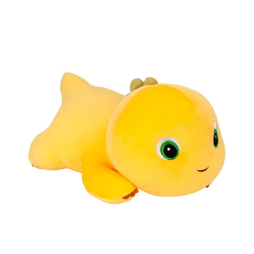 正版趴姿奶龙毛绒玩具公仔恐龙玩偶可爱卡通娃娃女生礼物儿童抱枕 - 图3