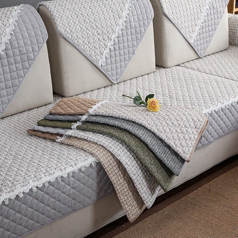 布艺沙发垫棉亚麻四季通用套坐垫子简约现代全包防滑全盖罩巾,淘宝优惠券,粉丝福利购,淘宝优惠卷