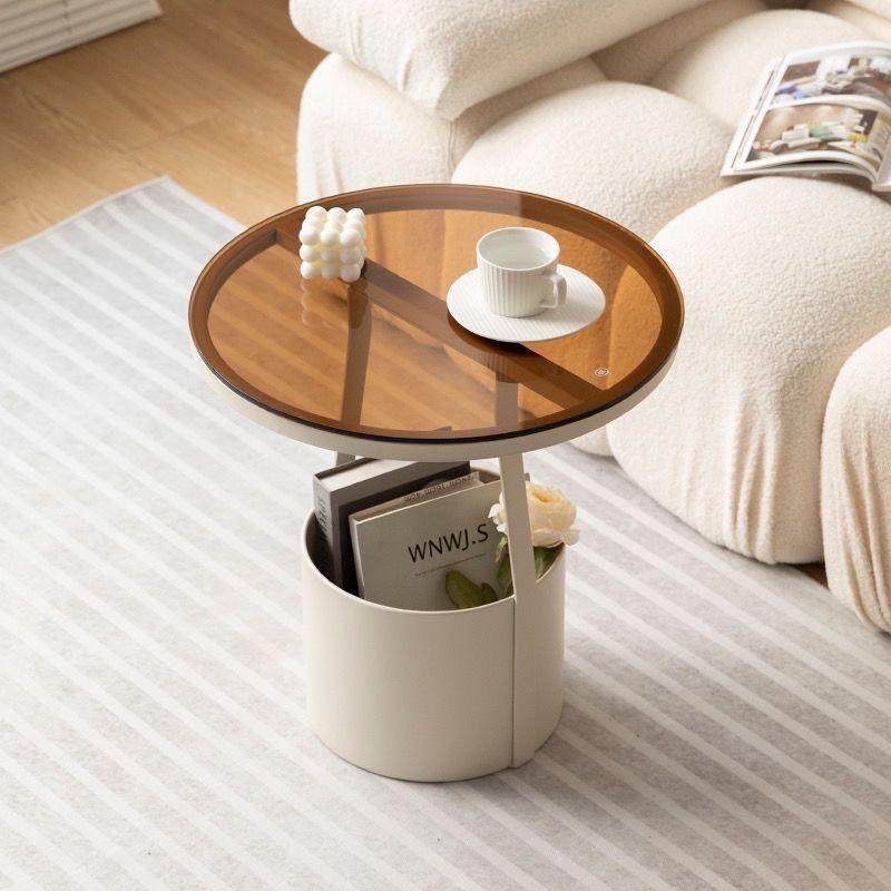 创意现代客厅家用小茶几沙发边几意式极简小户型茶几床头收纳柜,淘宝优惠券,粉丝福利购,淘宝优惠卷