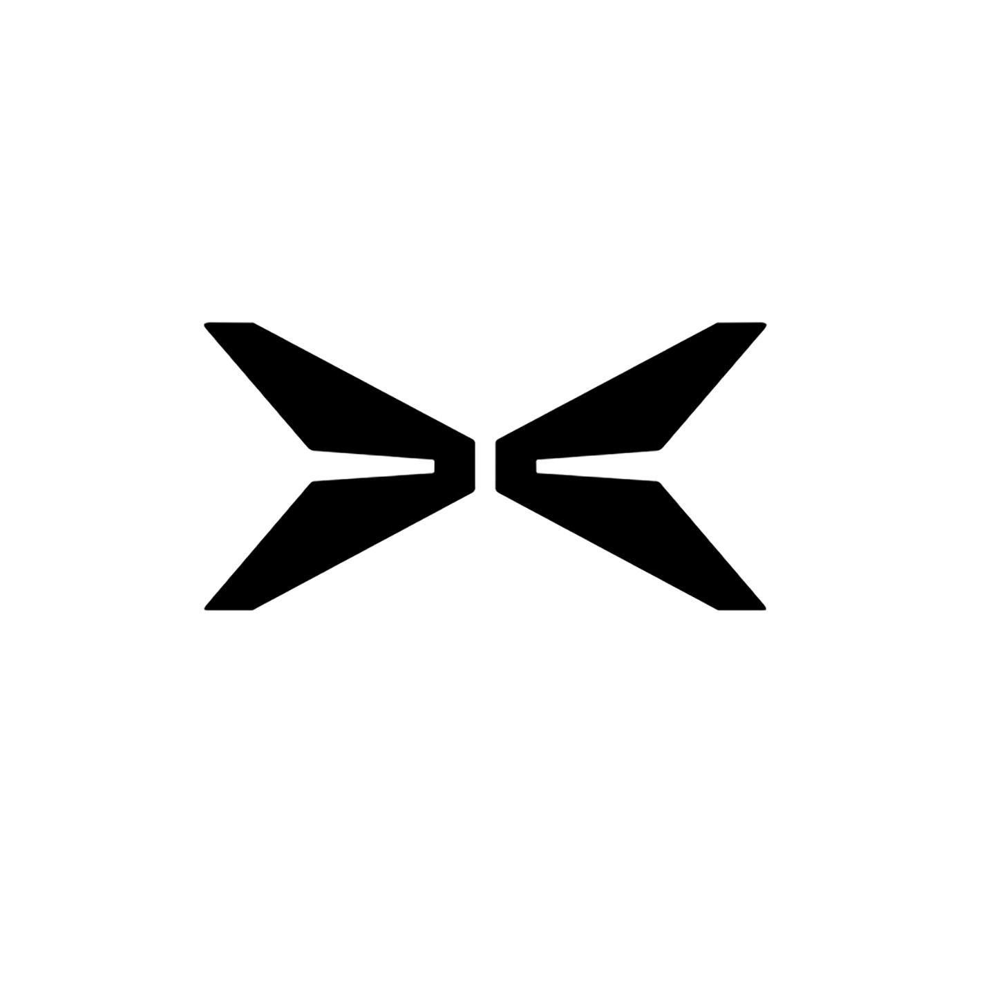 适用于小鹏mona M03车标装饰贴改装贴个性创意反光镭射黑化车贴纸 - 图3