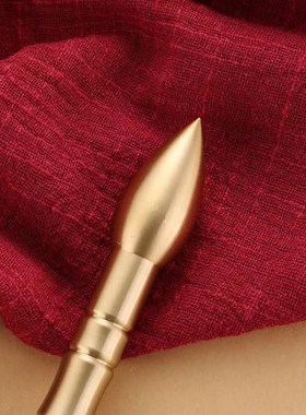 黄铜大号文昌笔摆件客厅书房装饰品送学生美好寓意金榜题名状元笔