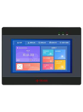 中达优控一体机工业屏供电220V兼容FX1SFX2NFX3GFX3UES2
