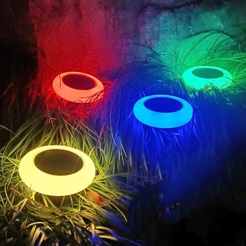 太阳能地灯户外防水草坪地埋灯庭院花F园布置草地七彩装饰地插夜,淘宝优惠券,粉丝福利购,淘宝优惠卷