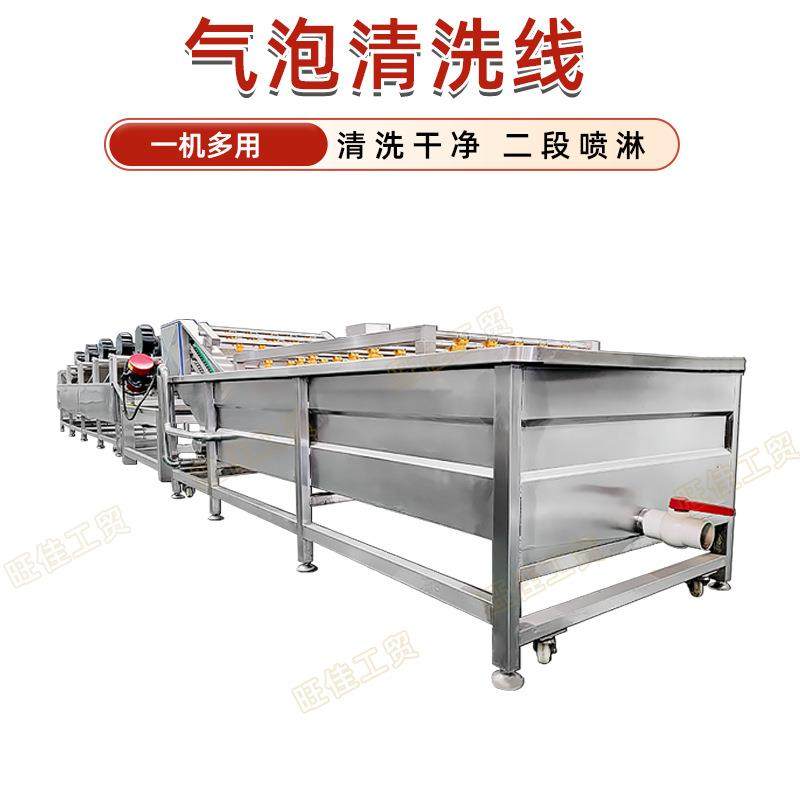 全自动蔬菜清洗机海带清洗线藕片清洗设备果蔬气泡清洗机,淘宝优惠券,粉丝福利购,淘宝优惠卷