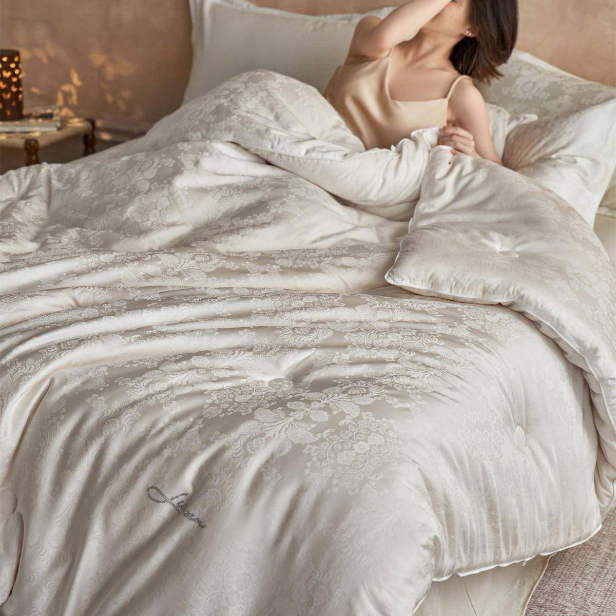 A类天丝棉荣耀35李官奇大豆被 亲肤透气春秋被保暖冬被被芯子母被,淘宝优惠券,粉丝福利购,淘宝优惠卷