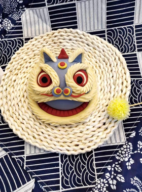 大醒狮模型周岁抓周生日百天手工