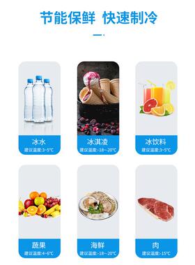冰虎车载冰箱P8/15/18/22L压缩机制冷冷冻冷藏12v24v车家两用小冰