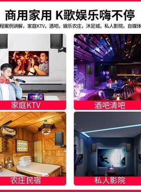 家庭ktv音响套装家用客厅专业唱k歌卡拉OK音箱设备语音点歌音响