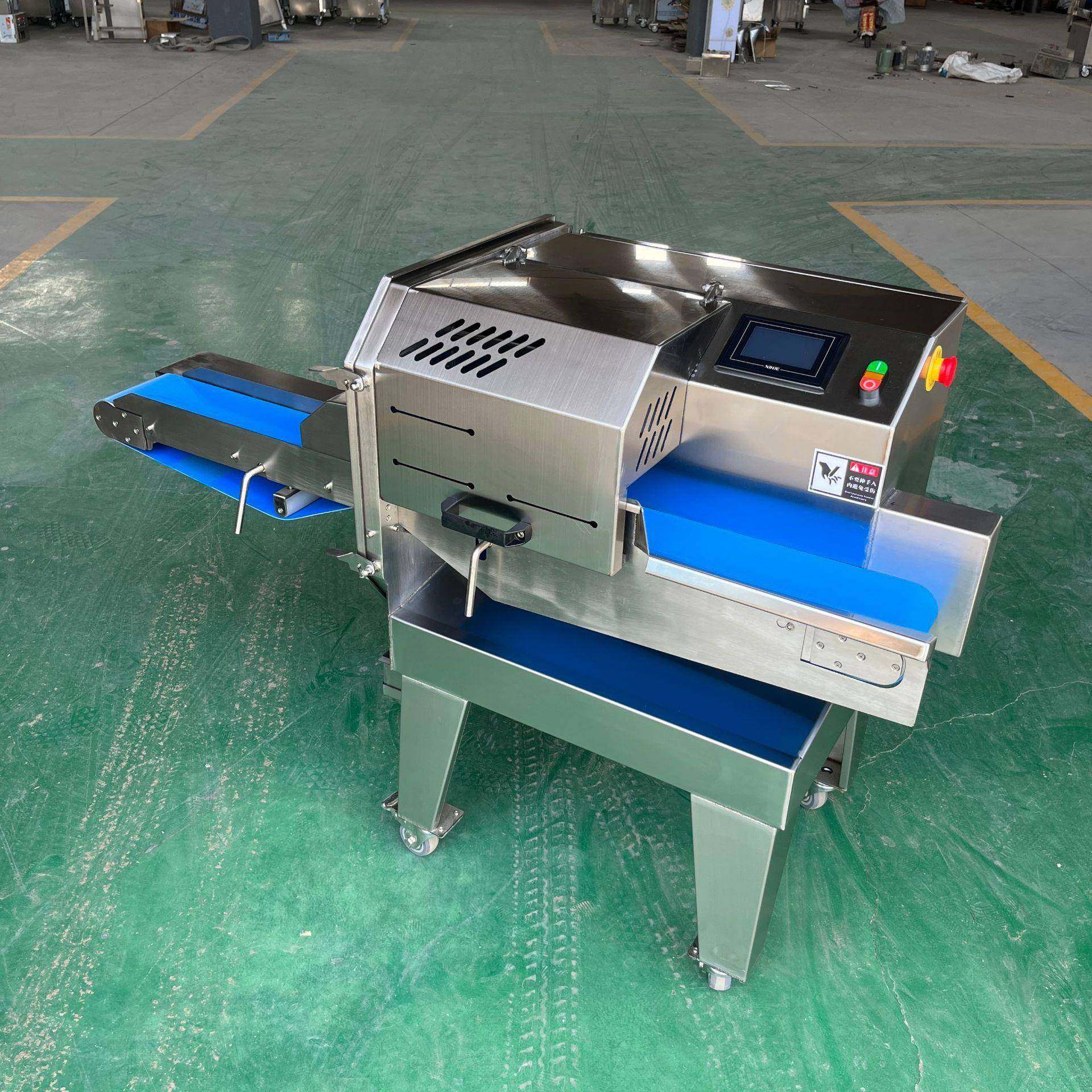 全自动熟肉切片机数控熟五花肉酱牛肉分段机商用火腿肠分片机,淘宝优惠券,粉丝福利购,淘宝优惠卷