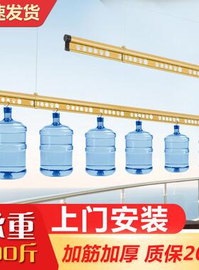 阳台手摇升降晾衣架双杆式室内加厚晒衣架单杆双杆式多功能凉衣架