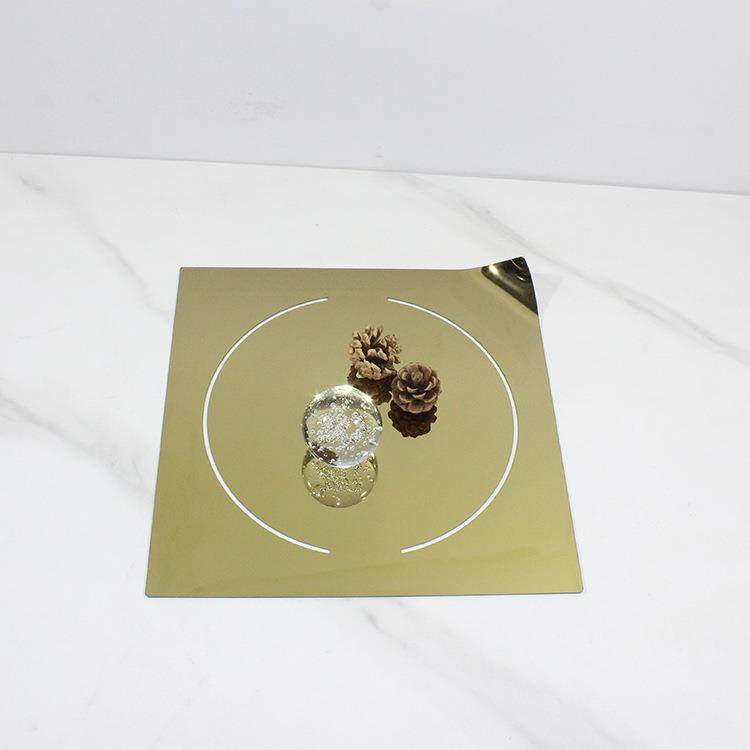现代极简镜面托盘摆盘样板间售楼处客厅茶几餐厅桌面装饰摆件,淘宝优惠券,粉丝福利购,淘宝优惠卷