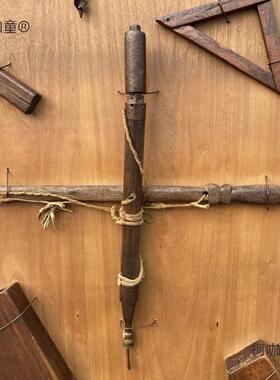 民俗老物件屏风老木工工具老木匠用具凿博物馆展览复古影视麦太保