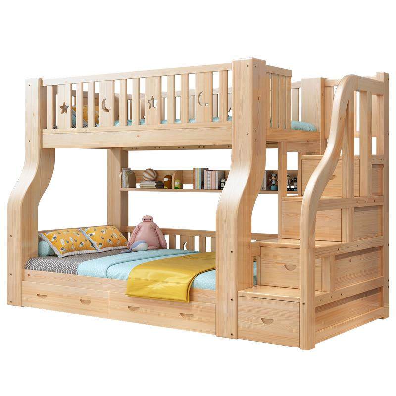 全实木上下床双层床高低床两层子母床多功能组合上下铺木床儿童床,淘宝优惠券,粉丝福利购,淘宝优惠卷