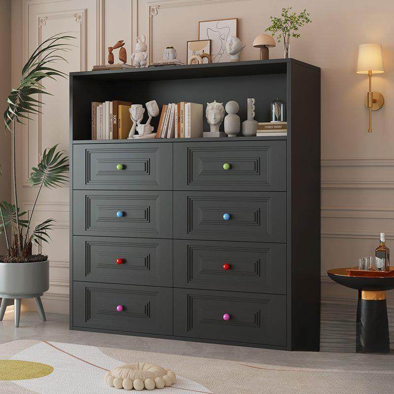 多层抽屉式收纳柜五斗柜家用钢制柜落地客厅多层靠墙大容量抽屉柜,淘宝优惠券,粉丝福利购,淘宝优惠卷