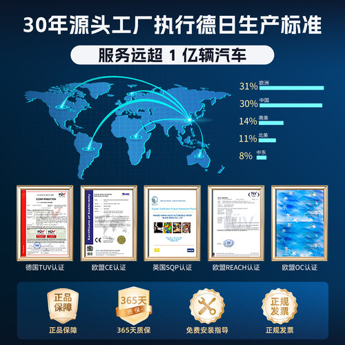 特氟龙TEFLONE雨刮器领克01/02/03/05Z10Z20/900雨刷片高清静音 - 图3