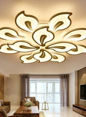 客厅吸顶灯现代简约创意个性卧室书房灯饰无极调光变光温馨护眼