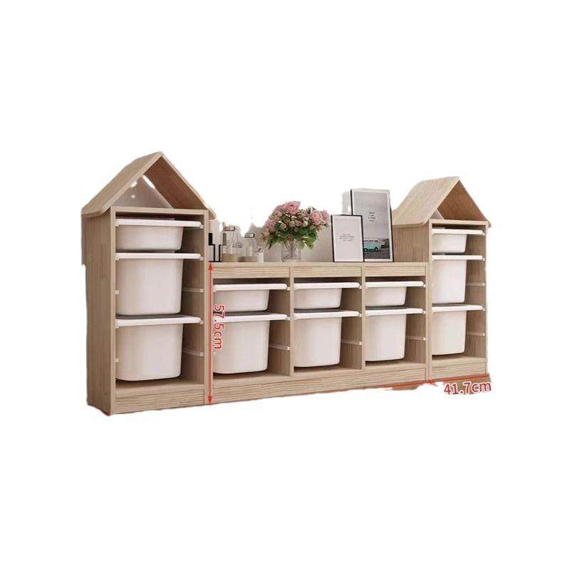 玩具收纳柜儿童房宝宝玩具收纳架实木储物柜大容量客厅家用置物架,淘宝优惠券,粉丝福利购,淘宝优惠卷