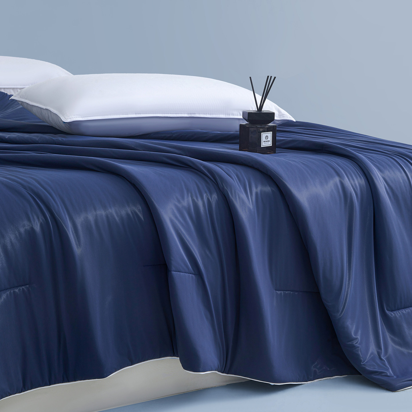 卡缇莎空调被冰感雪珠双面凉感夏被