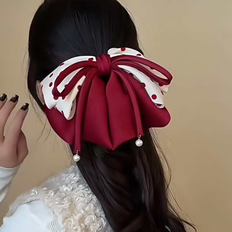 新年在逃公主甜美感抓夹女2025新款气质半扎发百搭温柔马尾夹,淘宝优惠券,粉丝福利购,淘宝优惠卷