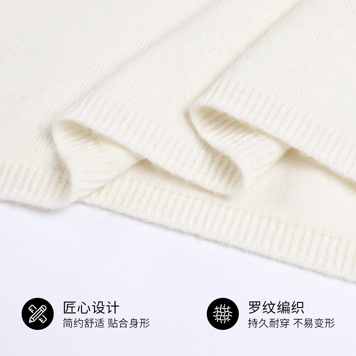 雪中飞羊毛衫女士100绵羊毛春秋款渐变毛衣高领柔软内搭针织衫