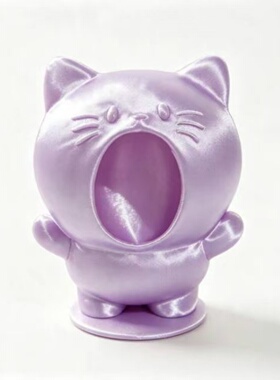 可爱大嘴巴小猫摆件大小两款