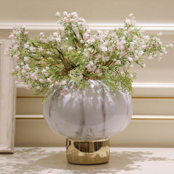 轻奢简约创意现代软装饰品餐桌插花摆设家居客厅电视柜干花瓶摆件,淘宝优惠券,粉丝福利购,淘宝优惠卷