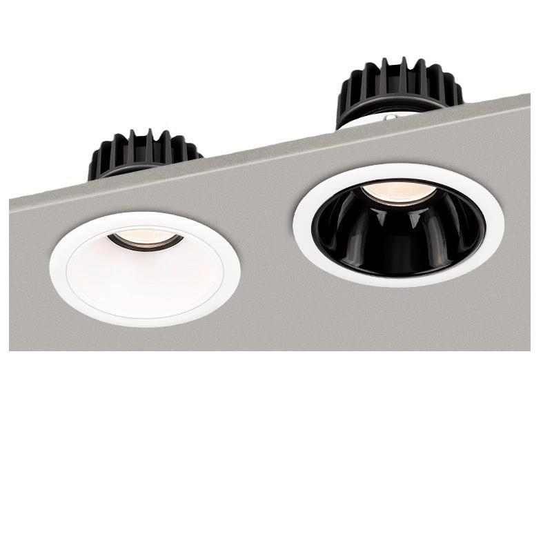 Embedded LED spotlights, anti-glare, living room, hallway, entrance, cob downlight, high CRI, smart ceiling, no main light