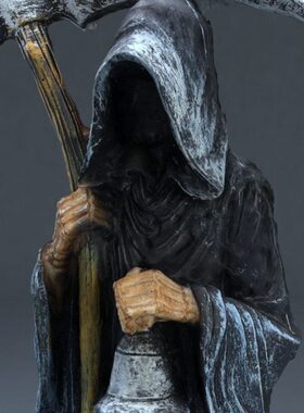 跨境死神收割者模型摆件雕像树脂工艺品桌面装饰摆件镰刀死神雕塑