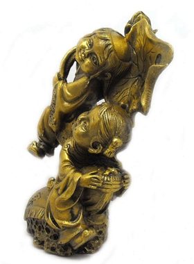 纯铜金童玉女摆件童男童女一体造型客厅卧室装饰摆设儿女双全礼品