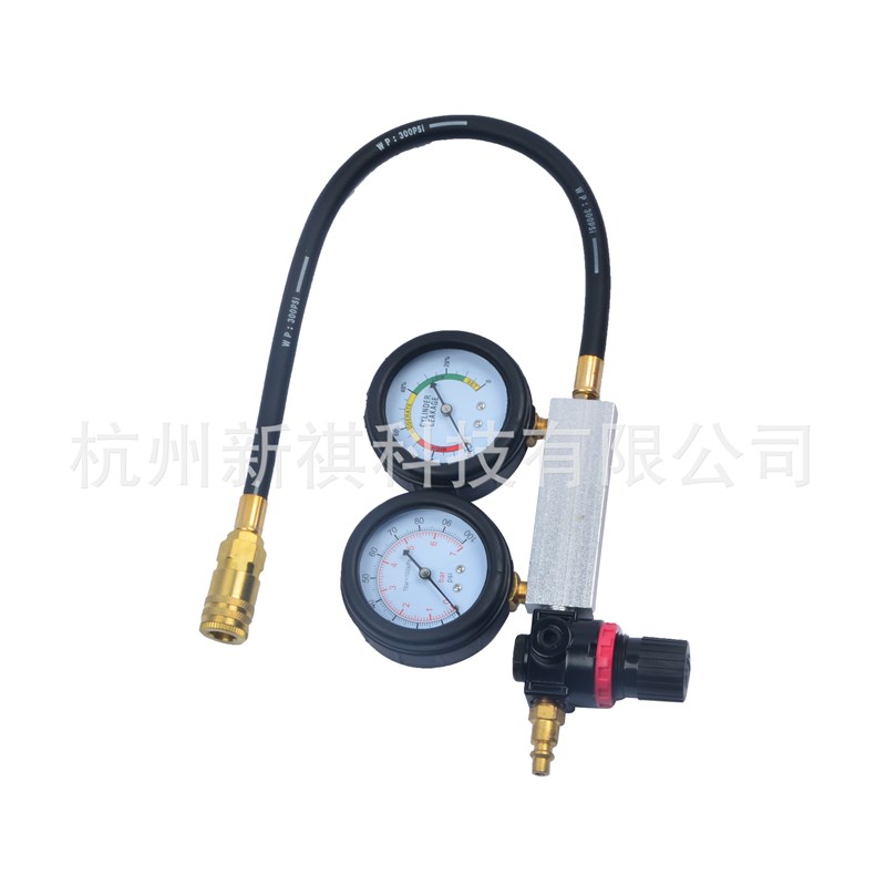 TU-21汽缸测漏仪汽车发动机气缸检测工具检测仪表引擎测漏压力表 - 图2