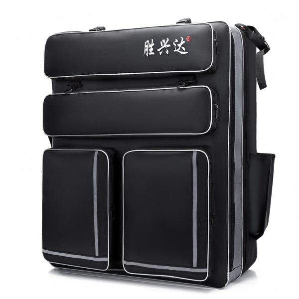 加大欧式钢丝定型双层钓椅包加厚防水可拆卸手提双肩背全套渔具包,淘宝优惠券,粉丝福利购,淘宝优惠卷