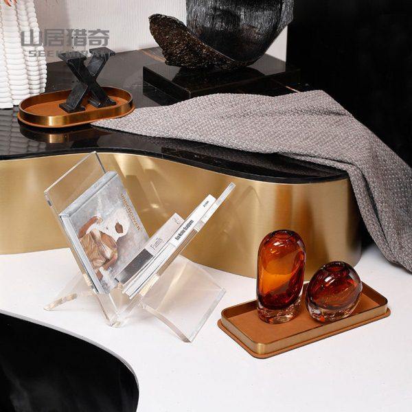 美宅现代北欧轻奢家饰软装搭配玄关客厅酒店样板房间展厅摆件花瓶,淘宝优惠券,粉丝福利购,淘宝优惠卷