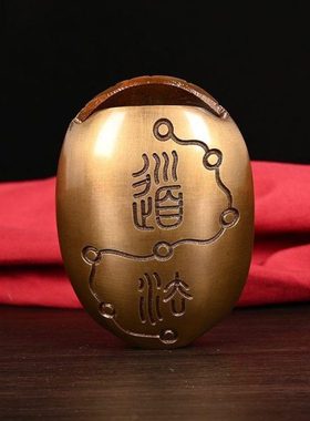 工具家居摆件工艺品六十四卦六摇卦龟乌龟壳创意铜钱用具中式甲铜