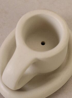 秘鲁圣木支架香插香座 圣木托盘陶瓷 净化器皿陶瓷烧盘