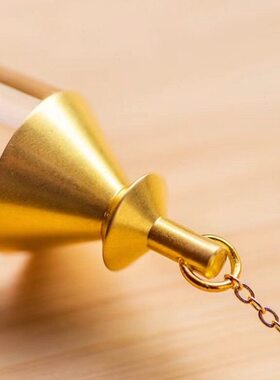 VOGEL 沃格尔灵摆白水晶紫水晶粉水晶黄铜12面