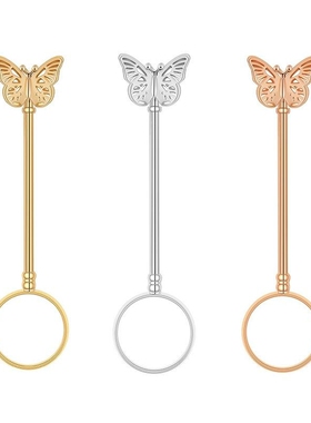 抽烟指环夹烟神器烟拖戒指夹防手指熏黄指套吸烟男女卷烟烟嘴托架