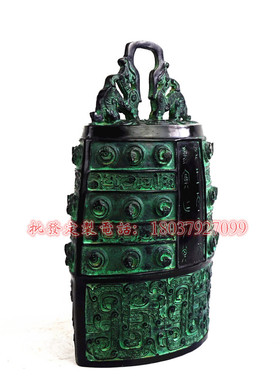 曾单乙编钟侯个编钟青铜器仿古工艺品摆件佛道汉婚音乐钟具收藏品