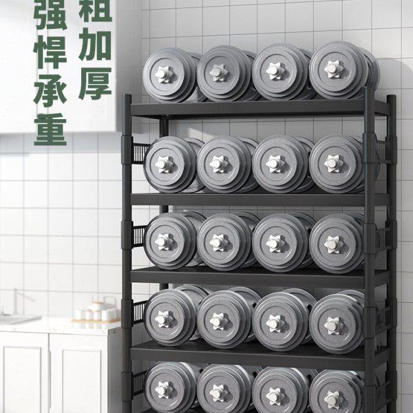 带围栏厨房置物架落地式多层微波炉架收纳架子烤箱锅架货架储物架,淘宝优惠券,粉丝福利购,淘宝优惠卷