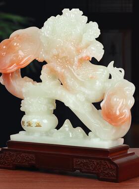 百财如意白菜摆件中式家居客厅玄关酒柜博古架装饰品乔迁开业礼品
