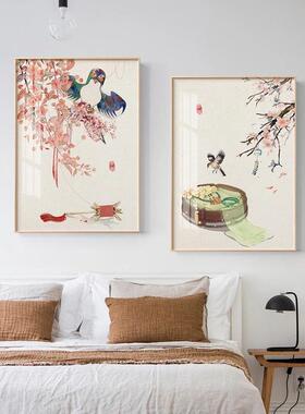 高清田园春暖花开酒店别墅样板房画廊走廊装修挂画背景墙喷绘画