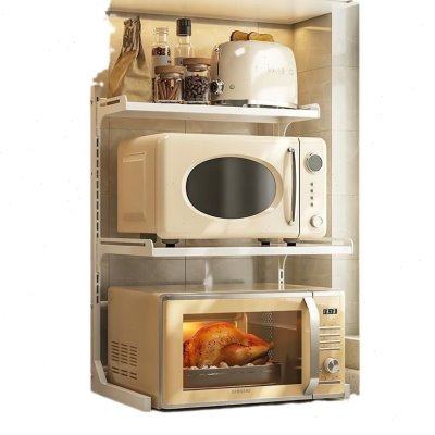 台面多层可伸缩微波炉加厚置物架厨房家用收纳烤箱锅架隔层架子,淘宝优惠券,粉丝福利购,淘宝优惠卷