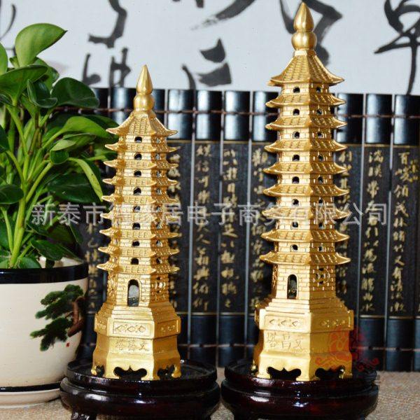 大量十三层13层铜文昌塔摆件九层文昌塔学生书桌家居装饰吉祥摆件,淘宝优惠券,粉丝福利购,淘宝优惠卷