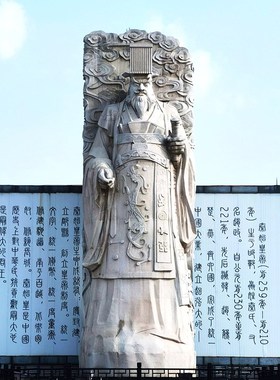 孔子铜雕定制厂家人璃钢校文园化主题名玻孔夫子雕塑公园景区摆件