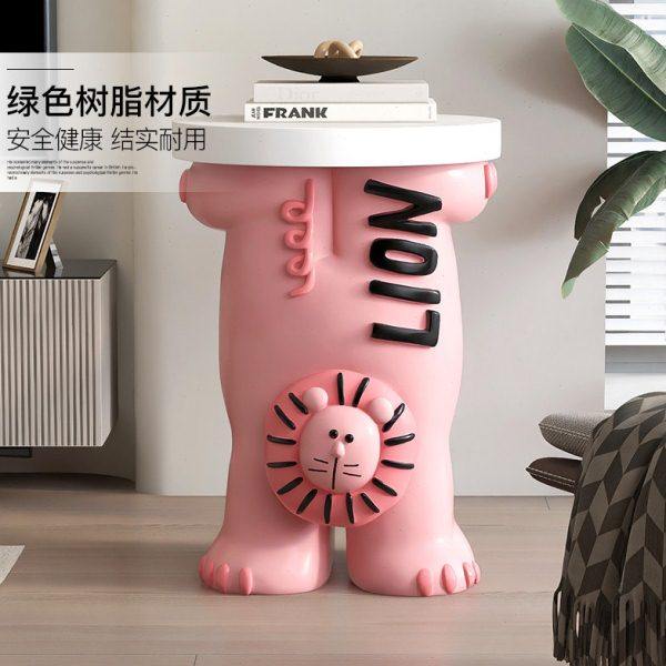 潮玩狮子大型客厅落地摆件家居饰品电视柜旁茶几床头柜乔迁礼物,淘宝优惠券,粉丝福利购,淘宝优惠卷