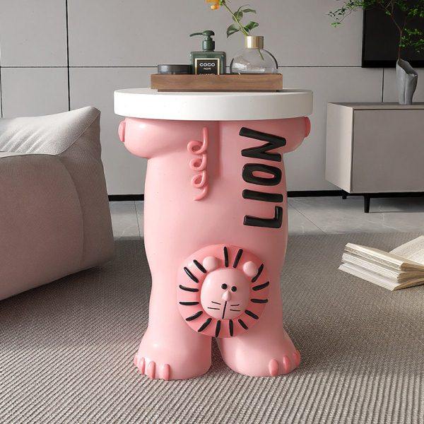 潮玩狮子大型客厅落地摆件家居饰品电视柜旁茶几床头柜乔迁礼物,淘宝优惠券,粉丝福利购,淘宝优惠卷