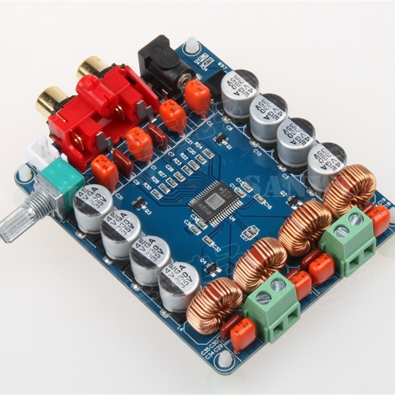 TPA3116 数字功放板 双声道立P体声 2X50W - 图1