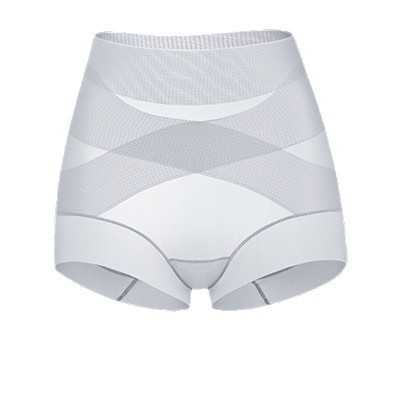 新款 粉底液冰丝轻塑裤无痕高腰收腹提臀内裤A抑菌冰感肌底三角裤 - 图3